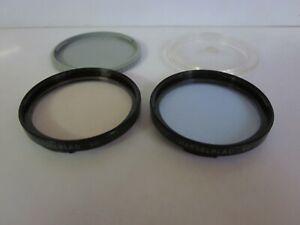 Hasselblad CB & CR B50 Filters in keeper fr 80mm f2.8 Planar lens