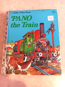 Vtg. 1975 Little Golden Book - Pano the Train by Sharon Holaves - - Picture 1 of 6