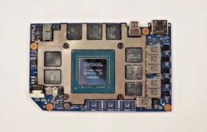 DELL Precision 7730 7740 NVIDIA Quadro RTX 4000 8GB GDDR6 LAPTO VIDEO CARD 5HPJW - Picture 1 of 4