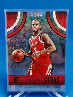 Chris Paul 2017-18 NBA Panini Essentials Essential Stars Houston Rockets #ES-7 - Image 1 of 2