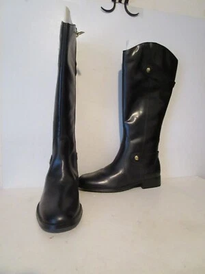 Bass Womens Trotter Leather 15" High Casual Dress Boot Black Size 6 - Image 1 of 4