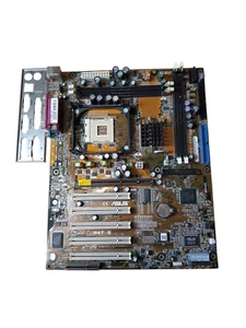 Placa madre ASUS P4T-E Socket 478 RDRAM Intel 850 ATX | probada funcionando - Imagen 1 de 4