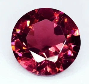 Certified Natural Padparadscha Sapphire Loose Gemstone 10 Ct Round Cut Gems W820 - Picture 1 of 13