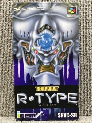 [Boxed] Irem SUPER R-TYPE Nintendo Super Famicom SFC Software from Japan - Image 1 of 4