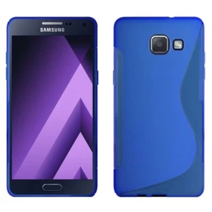 For Samsung Galaxy A3 2017 Case S-Line Silicone Gel Skin Various Colours Cover - Picture 1 of 10