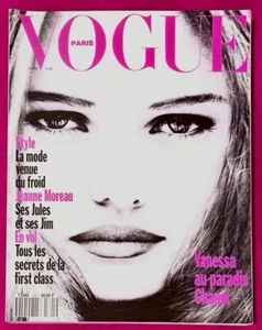 VANESSA PARADIS Kristen McMenamy HELENA CHRISTENSEN Vogue Magazine Paris 1991 - Picture 1 of 6