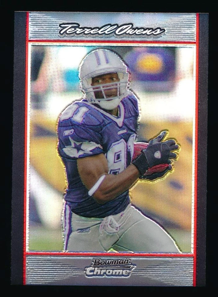 2007 Bowman Chrome TERRELL OWENS Refractor #BC197 *Cowboys* NRMT-MT++ - Image 1 of 1
