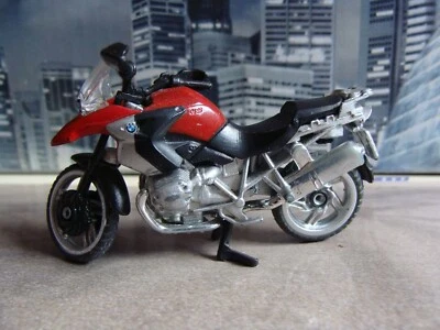 BMW 1200 GS in rot  Baujahr von  2004-2012 / Siku 1047 Motorrad 1:55 - Bild 1 von 4