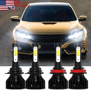 Combo LED Headlight Bulbs for Honda Civic 2016-2020 CR-V 2015-2020 High Low Beam - Bild 1 von 12