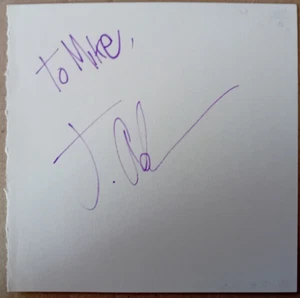 ORIGINAL AUTOGRAPH JACOB ANDERSON Game of Thrones, Doctor Who - Picture 1 of 1