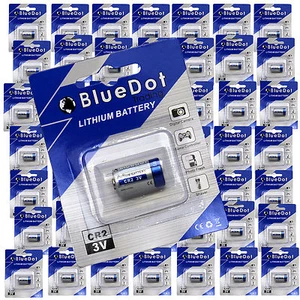 QTY 50 x CR2 Universal 3V 750mAh Lithium TITAN Battery for Digital Camera - Picture 1 of 1