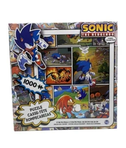 Sonic The Hedgehog 1000pc Jigsaw Puzzle (27in x 19in) Sure-Lox TCG Toys - Picture 1 of 4