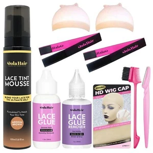 Dolahair Lace Tint Spray For Wigs Melt Wig Mousse Spray Foam Melting Hair Mou... - Picture 1 of 9