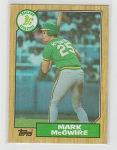 1987 Topps Mark McGwire A's Rookie RC  #9023** - Picture 1 of 1