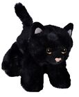 BLACK CAT SOFT TEDDY BEAR TOY WILD REPUBLIC HUG'EMS 7