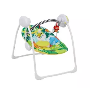 LADIDA Folding Electric Baby Swing Safari Design Soothing Music for Newborns+ - Picture 1 of 4