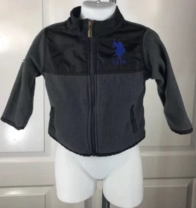 Us Polo Assn Kleinkind Jacke mit Reißverschluss. Größe 24 Monate - Bild 1 von 9