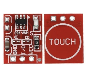 TTP223 Arduino Capacitive Kapazitiver Touch Sensor Arduino Raspberry Pi - Bild 1 von 6