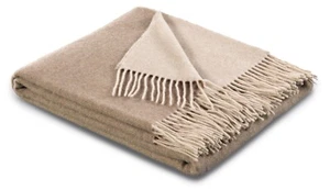 Biederlack Kaschmirplaid 'Uni' 150 x 200 cm Natur - Sand - 748515 - Bild 1 von 4