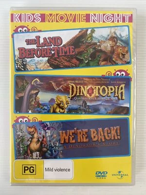 The Land Before Time / Dinotopia / We're back A Dinosaur's Story - DVD Brand New - Image 1 of 4
