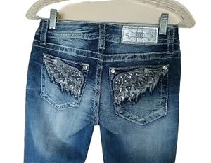 Pantalones de mezclilla Miss Me Bling Signature 26 para mujer - Imagen 1 de 3