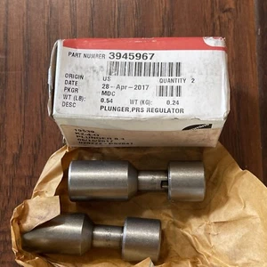 Nuevo de Lote Antiguo Émbolo Cummins 3945967, Válvula Reguladora de Presión de Aceite Paquete de 2 NUEVO - Imagen 1 de 1