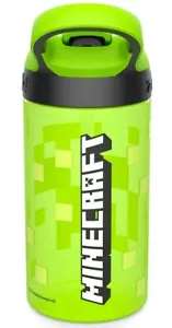 Minecraft Official Water Bottle | Green Creeper Atlantic Water Bottle 16oz - Picture 1 of 3
