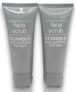 2 X Clinique Skin Supplies for Men Face Scrub All Skin Types 2.4 oz (Pack Of 2) - Picture 1 of 3