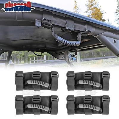 For Arctic Cat Wildcat 1000 4Pack UTV 1.5"-3" Sport / Roll Bar Grab Handle Grips - Image 1 of 4