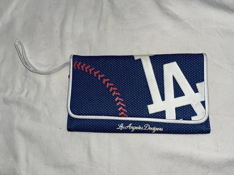 LA Dodger's Baseball Souvenir Mothers Cookies Wallet Wristlet Cover