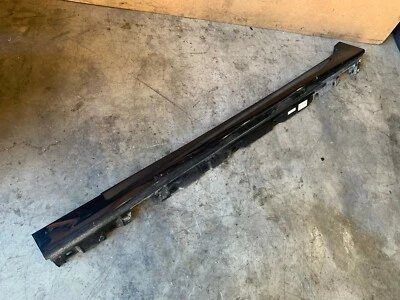 BMW 2011-2016 F10 M-TECH LEFT DRIVER SIDE ROCKER PANEL FALDÓN NEGRO 2 OEM 37K Foto 1 de 4