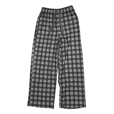 Pantalones JOE BOXER Niños Medianos 8 18" Entrepierna Pijama Rayas Gris Foto 1 de 4