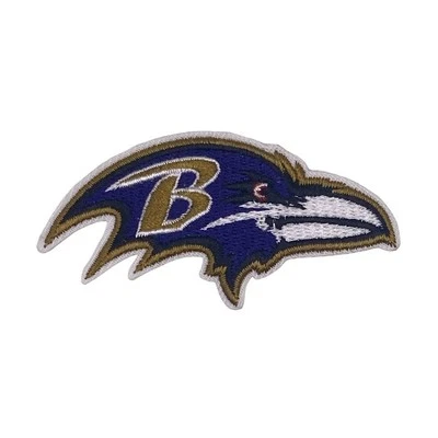 MARKENLOS Baltimore Ravens Patch Aufnäher Bügelbild Flicken Applikation NFL Super Bowl USA