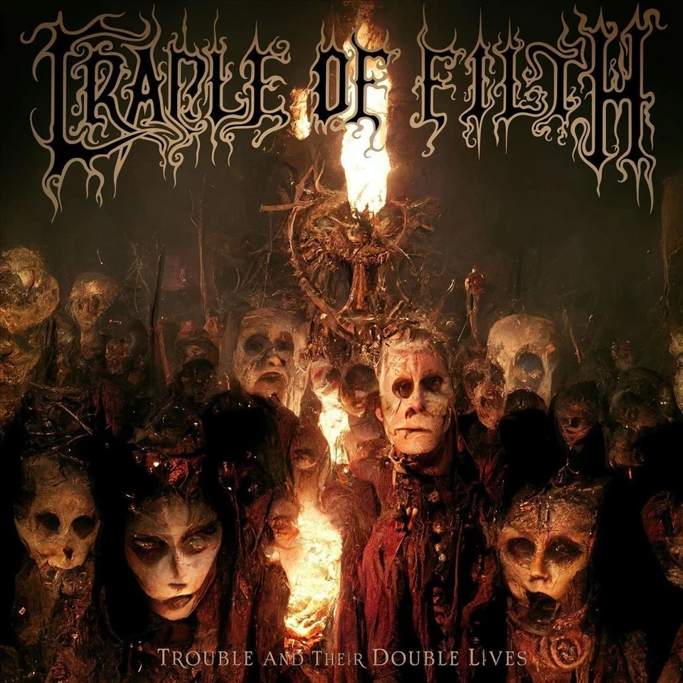 CRADLE OF FILTH TROUBLE AND THEIR DOUBLE LIVES NEW LP - Image 1 of 1