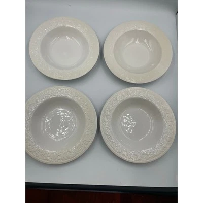 Juego de 4 cuencos con borde Farberware Alsace 4242 9" aptos para microondas para lavavajillas Foto 1 de 4