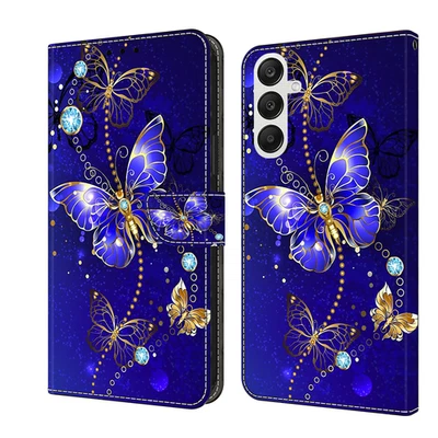 Luxury Butterfly Card Wallet Case For Various Phone Flip Stand Cover Women Girls - Image 1 of 4