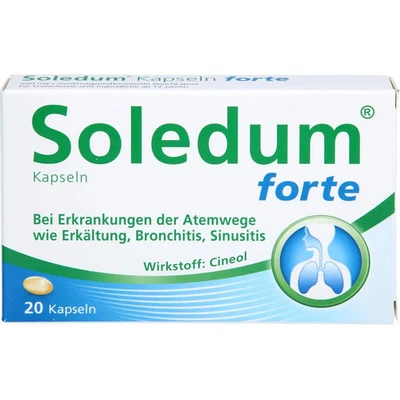 MCM KLOSTERFRAU VERTR. GMBH SOLEDUM Kapseln forte 200 mg 20 St PZN 00744255