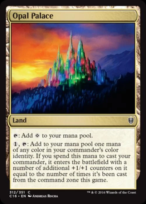 Opal Palace - Light Play MTG Commander 2016 Edition - Image 1 of 1