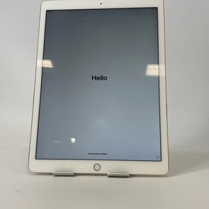 Apple iPad Pro 12.9 (1st Gen.) Gold 128GB Unlocked - Good Cond w/ White Spots - Picture 1 of 10