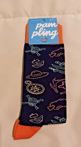 PAMPLING novelty socks Cotton Rich Men's 7-9 - Picture 1 of 3