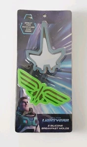 Lightyear Breakfast Molds Pancakes Eggs 2 Silicone Molds Disney Pixar - Picture 1 of 2
