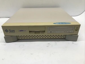 SUN Ultra 5 Workstation UltraSPARC 128MB RAM Powers On Broken CD Drive NO HDD - Picture 1 of 14