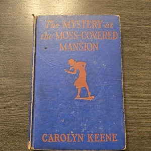 Nancy Drew #18 The Mystery At The Moss Covered Mansion Keene 1941 - Picture 1 of 6