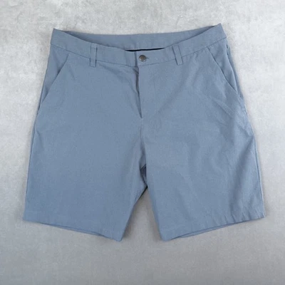 Lululemon ABC Classic Fit WovenAir Shorts 9" Mens Size 33 Blue - Image 1 of 4