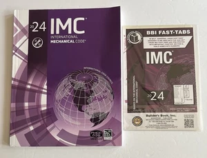 2024 IMC International Mechanical Code 2024 With BBI Fast Tabs - Picture 1 of 2