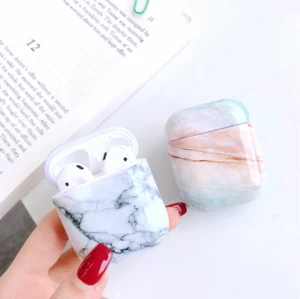 Luxury Marble Shockproof Cover Fit For Apple AirPods Pro 1 & 2 Case Protector - Picture 1 of 14