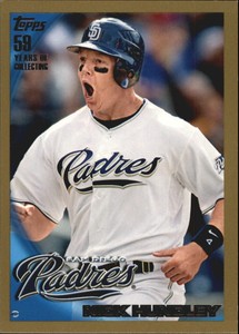 2010 Topps Gold Border #371 Nick Hundley