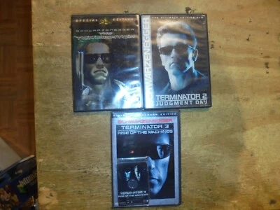 THE TERMINATOR 3 WS DVD LOT: 1, T2:JUDGMENT DAY & 3:RISE OF THE MACHINES~5 Discs - Image 1 of 4
