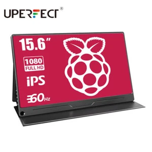Portable Monitor 15.6" 1080P FHD IPS Display Screen 2*Type-C/HDMI 60HZ Speaker A - Picture 1 of 12