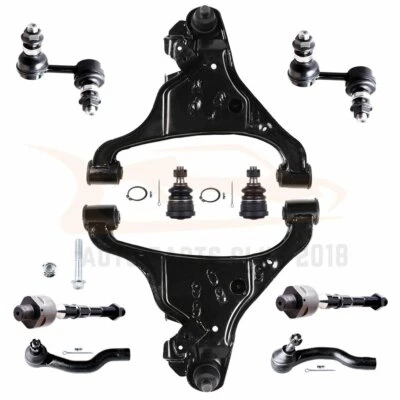 Front & Rear Control Arm Tie Rod Suspension Kit For Nissan Frontier Pathfinder Foto 1 de 4
